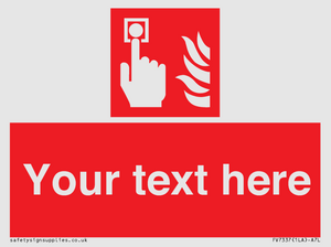 Custom Fire Alarm call point